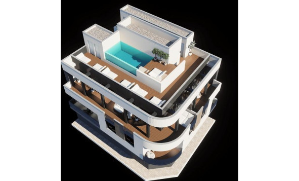 1. Appartement / flat - Nieuwbouw woningen - Torrevieja - Costa Blanca Zuid