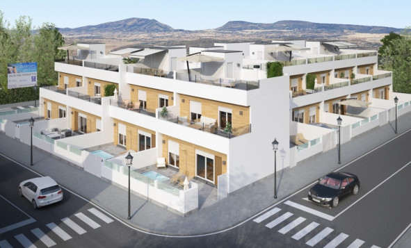 2. Chalet adosado - Obra nueva - Avileses - Costa Calida