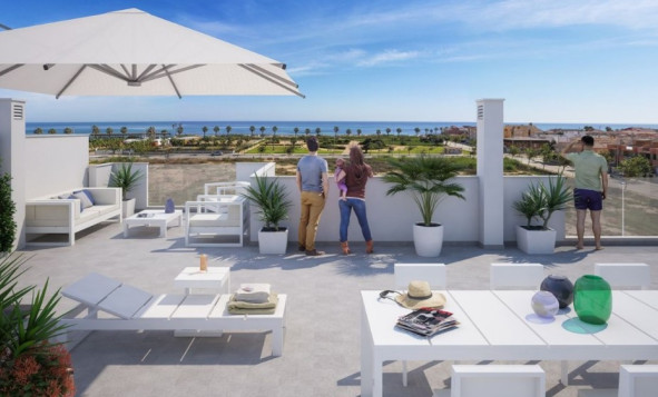 2. Chalet adosado - Obra nueva - Torre de la Horadada - Costa Blanca Sur
