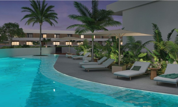 2. Town house / tussenwoning - Nieuwbouw woningen - Pilar de la Horadada - Costa Blanca Zuid