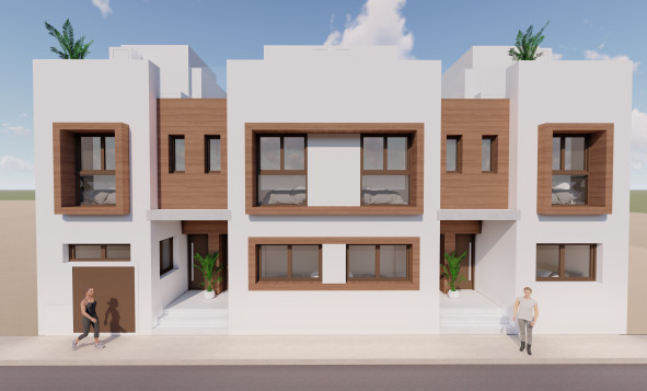 2. Town house / tussenwoning - Nieuwbouw woningen - San Javier - Costa Calida