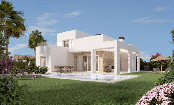 3. Casa indepiende - Obra nueva - Algorfa - Costa Blanca Sur