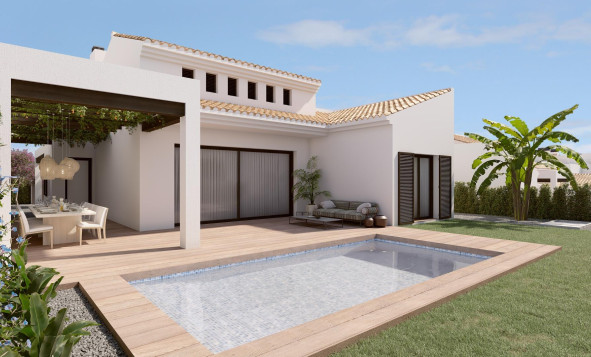 3. Casa indepiende - Obra nueva - Algorfa - Costa Blanca Sur