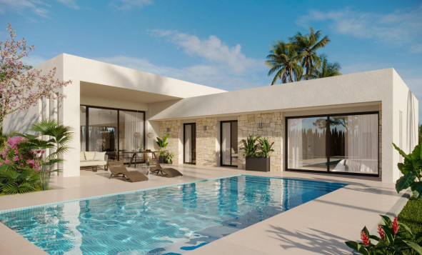 3. Casa indepiende - Obra nueva - Aspe - Costa Blanca Norte 