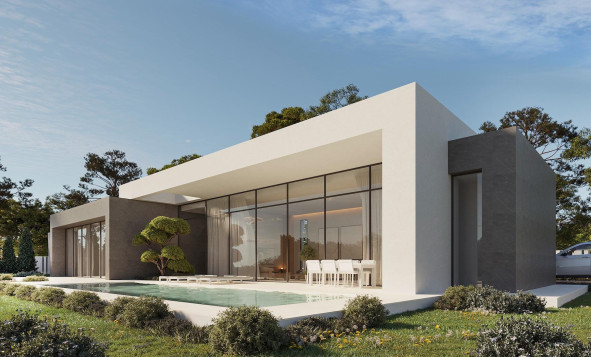 3. Casa indepiende - Obra nueva - Calpe - Costa Blanca Norte 