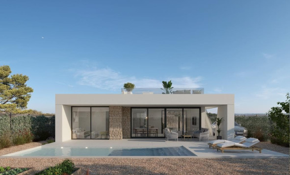 3. Casa indepiende - Obra nueva - Fuente Alamo de Murcia - Costa Calida