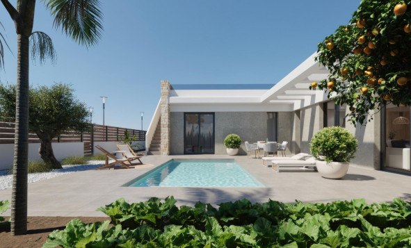 3. Casa indepiende - Obra nueva - Fuente Alamo de Murcia - Costa Calida