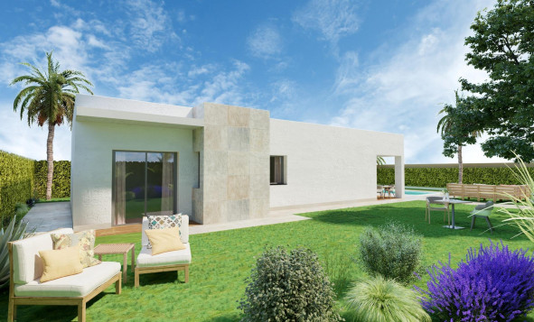 3. Casa indepiende - Obra nueva - Hondón de las Nieves - Costa Blanca Norte 