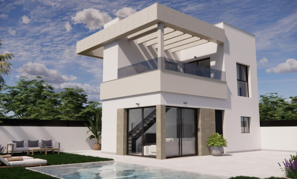 3. Casa indepiende - Obra nueva - Orihuela - Costa Blanca Sur