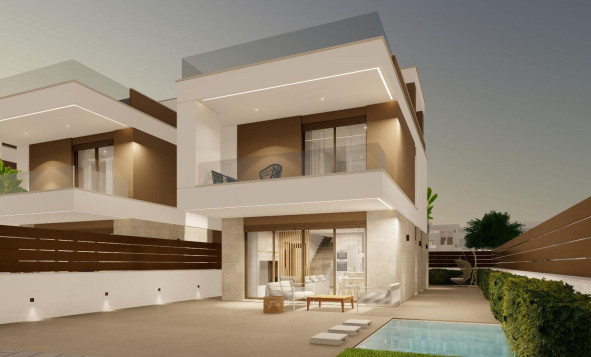 3. Casa indepiende - Obra nueva - Pilar de la Horadada - Costa Blanca Sur