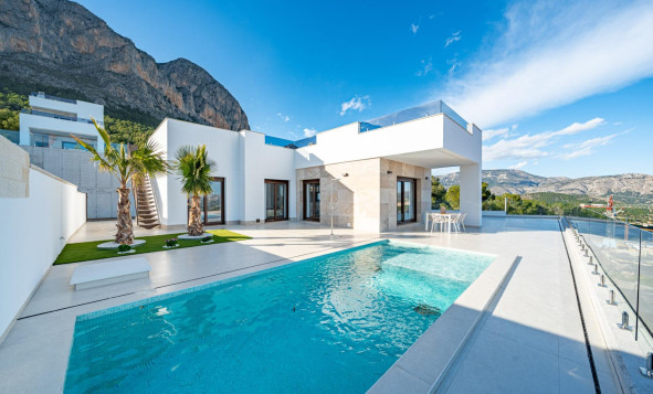 3. Casa indepiende - Obra nueva - Polop - Costa Blanca Norte 