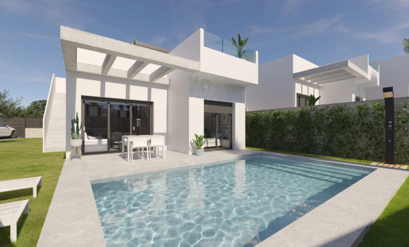 3. Casa pareada - Obra nueva - Algorfa - Costa Blanca Sur
