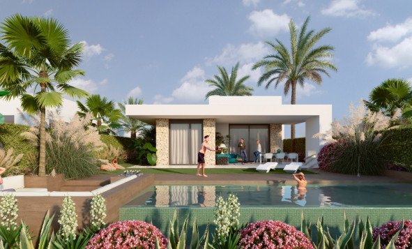 3. Casa pareada - Obra nueva - Algorfa - Costa Blanca Sur