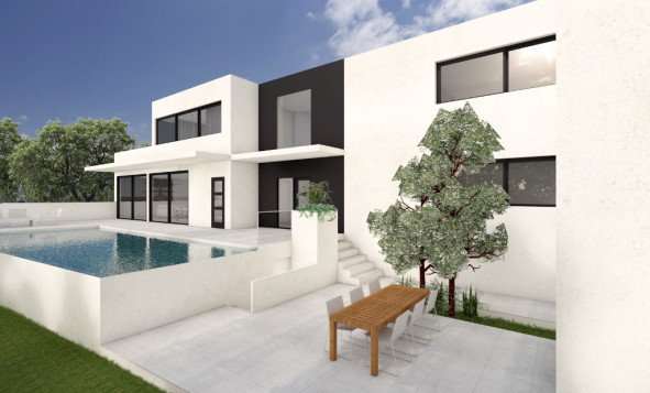 3. Casa pareada - Obra nueva - Calpe - Costa Blanca Norte 