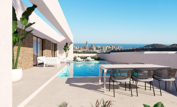 3. Casa pareada - Obra nueva - Finestrat - Costa Blanca Norte 