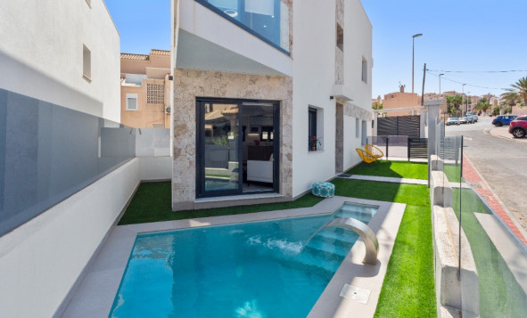 3. Casa pareada - Obra nueva - La Mata - Costa Blanca Sur