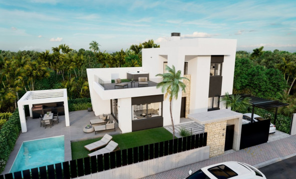 3. Casa pareada - Obra nueva - Orihuela Costa - Costa Blanca Sur