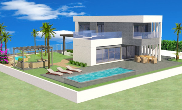 3. Casa pareada - Obra nueva - Polop - Costa Blanca Norte 