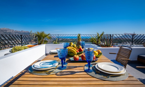 3. Casa pareada - Obra nueva - Polop - Costa Blanca Sur