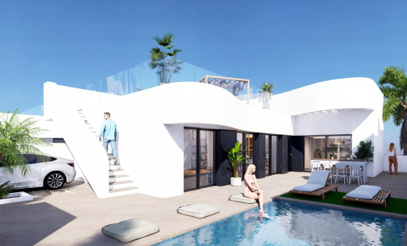 3. Halfvrijstaand huis - Nieuwbouw woningen - Algorfa - Costa Blanca Zuid