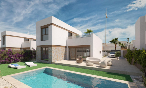 3. Halfvrijstaand huis - Nieuwbouw woningen - Algorfa - Costa Blanca Zuid