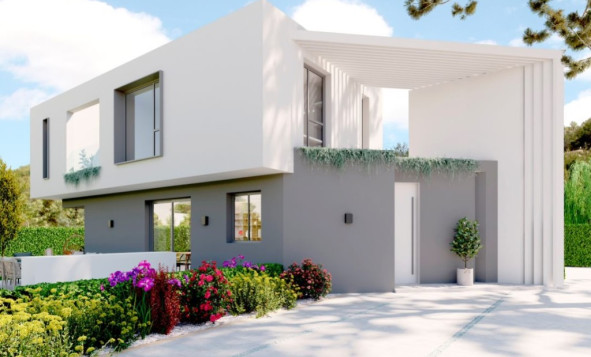 3. Halfvrijstaand huis - Nieuwbouw woningen - Alicante - Costa Blanca Noord