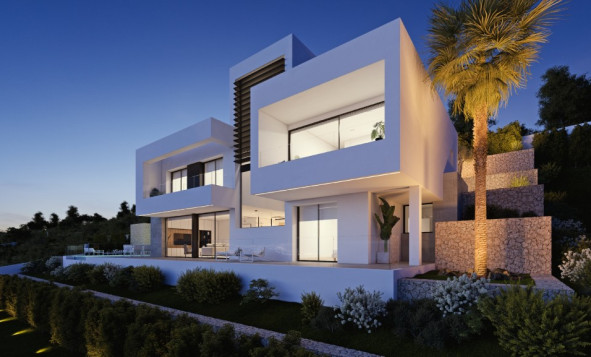 3. Halfvrijstaand huis - Nieuwbouw woningen - Altea - Costa Blanca Zuid