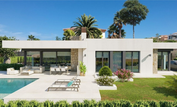3. Halfvrijstaand huis - Nieuwbouw woningen - Calpe - Costa Blanca Noord