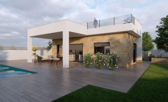 3. Halfvrijstaand huis - Nieuwbouw woningen - Jacarilla - Costa Blanca Zuid