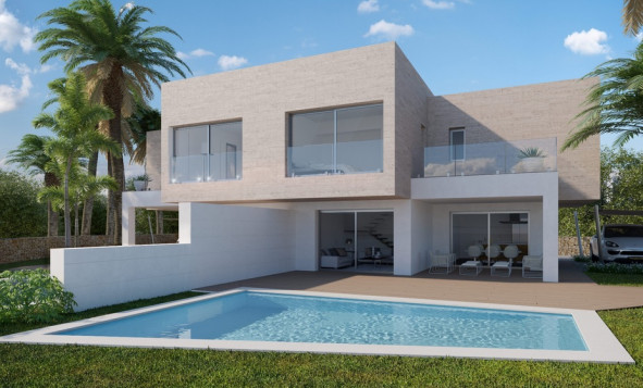 3. Halfvrijstaand huis - Nieuwbouw woningen - Moraira - Costa Blanca Noord
