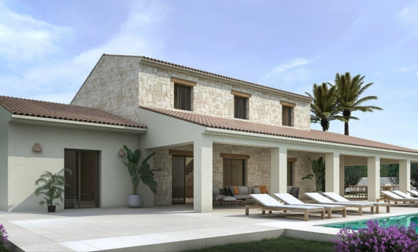 3. Halfvrijstaand huis - Nieuwbouw woningen - Moraira - Costa Blanca Noord