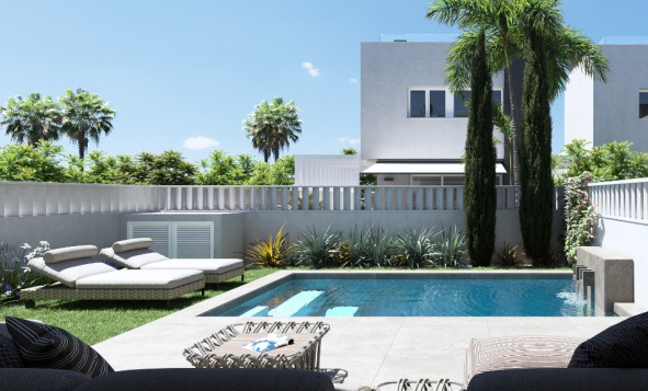 3. Halfvrijstaand huis - Nieuwbouw woningen - Pilar de la Horadada - Costa Blanca Zuid