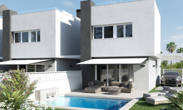 3. Halfvrijstaand huis - Nieuwbouw woningen - Pilar de la Horadada - Costa Blanca Zuid