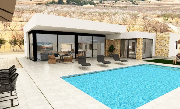 3. Halfvrijstaand huis - Nieuwbouw woningen - Pinoso - Costa Blanca Noord