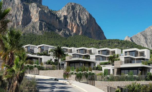 3. Halfvrijstaand huis - Nieuwbouw woningen - Polop - Costa Blanca Noord