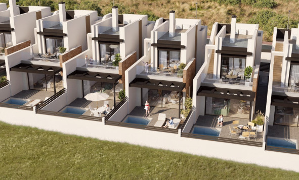 3. Halfvrijstaand huis - Nieuwbouw woningen - Torrevieja - Costa Blanca Zuid