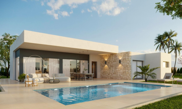 3. Semi-detached house - New build - Aspe - Costa Blanca North