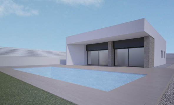 3. Semi-detached house - New build - Aspe - Costa Blanca North