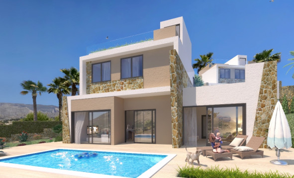 3. Semi-detached house - New build - Benidorm - Costa Blanca North