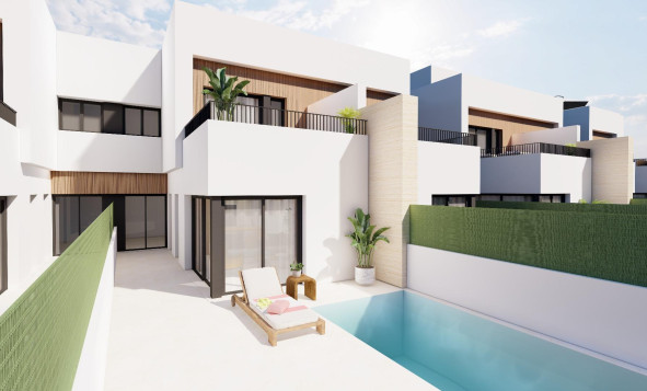 3. Semi-detached house - New build - Santiago de Ribera - Costa Calida