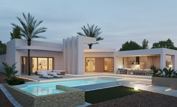 3. Vrijstaande villa - Nieuwbouw woningen - Algorfa - Costa Blanca Zuid