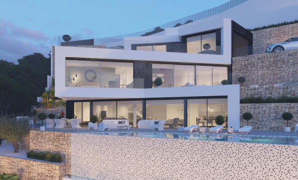 3. Vrijstaande villa - Nieuwbouw woningen - Benissa - Montaña