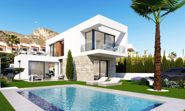 3. Vrijstaande villa - Nieuwbouw woningen - Finestrat - Costa Blanca Noord
