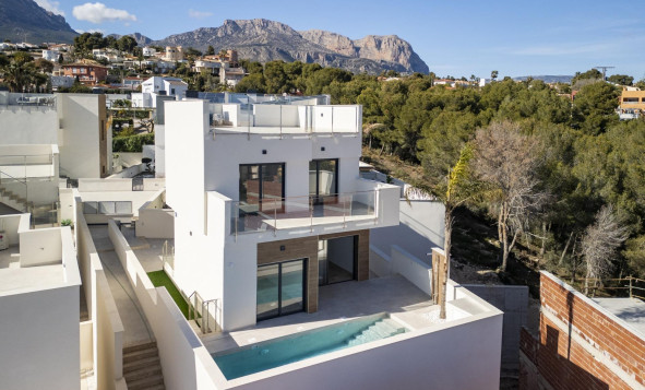 3. Vrijstaande villa - Nieuwbouw woningen - La Nucia - Costa Blanca Noord