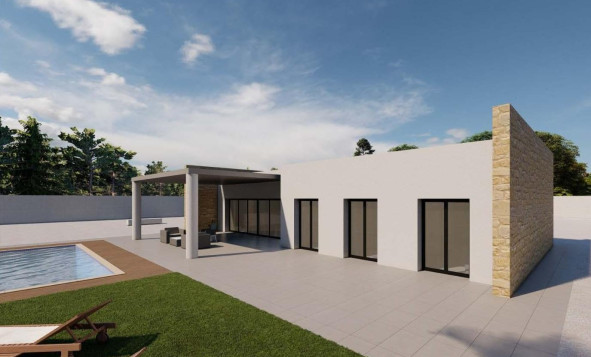 3. Vrijstaande villa - Nieuwbouw woningen - Pinoso - Costa Blanca Noord