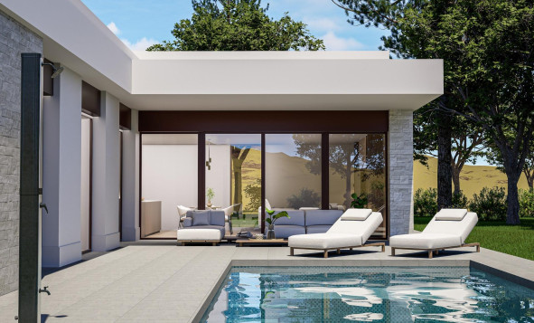 3. Vrijstaande villa - Nieuwbouw woningen - Pinoso - Costa Blanca Noord