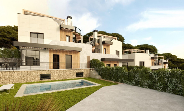 3. Vrijstaande villa - Nieuwbouw woningen - Polop - Costa Blanca Noord