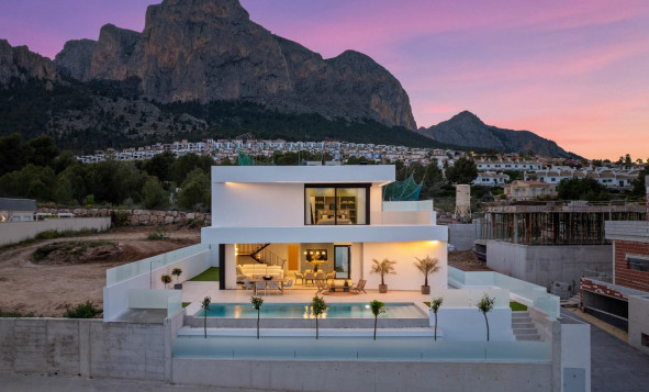 3. Vrijstaande villa - Nieuwbouw woningen - Polop - Costa Blanca Zuid