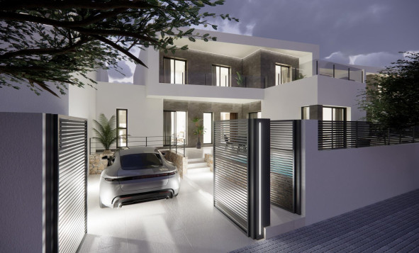 4. Chalet pareado - Obra nueva - Dolores - Costa Blanca Sur