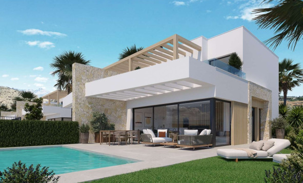 4. Halfvrijstaande villa - Nieuwbouw woningen - Monforte del Cid - Costa Blanca Noord